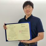 D3 Hu Zhongxu君、博士号を取得