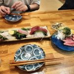 宮古島のお刺身とよだれ宮古牛など美味しい料理を堪能できました。