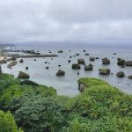 宮古島の端っこにある平安名埼灯台に行って海を眺めてきました。